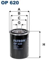 FILTRON Filtru Ulei Op620 Citroën C25/Cx I/Cx Ii Kioti Series Nx/Series Rx (OP620)