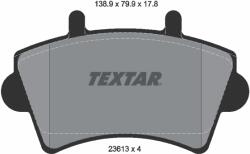TEXTAR Set Placute Frana, Frana Disc 2361301 Nissan Interstar Opel Movano A