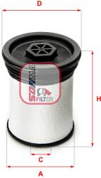 SOFIMA Filtru Combustibil S1019Ne Jeep Cherokee/Grand Cherokee/Grand Cherokee Iv (S1019NE)