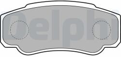 DELPHI Set Placute Frana, Frana Disc Lp1790 Citroën Jumper I Fiat Ducato Peugeot Boxer
