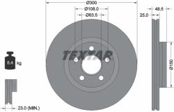 TEXTAR Disc Frana 92326003 Ford Tourneo Connect / Grand Tourneo Connect V408 (92326003)