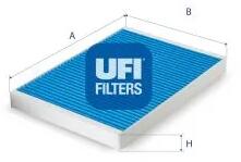 UFI Filtru, Aer Habitaclu 34.312. 00 Porsche Cayenne Vw Touareg