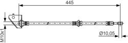 Bosch Furtun Frana 1987481498 Hyundai Tucson Kia Sportage Ii