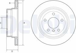 DELPHI Disc Frana Bg4946C Bmw 1 (BG4946C)