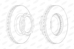 BERAL Disc Frana Bcr147A Man Hocl/M 2000 L/M 2000 M/Tgm I/Tgm Ii/Tgs I/Tgx I (BCR147A)