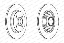 FERODO Disc Frana Ddf1735-1 Citroën Berlingo/Berlingo / Berlingo First (/C4 Ii/Ds4/Ds5 (DDF1735-1)