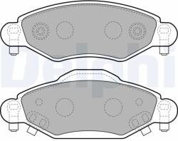 DELPHI Set Placute Frana, Frana Disc Lp1840 Toyota Yaris/Yaris Verso