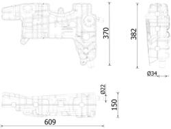 MAHLE Vas De Expansiune, Racire Crt250000S Daf Lf 45/Lf 55 Renault Trucks D/Kerax