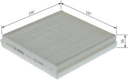 Bosch Filtru, Aer Habitaclu 1987435163 Mercedes-Benz Gle/Gls