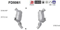 AS Filtru Funingine/Particule, Sist. De Esapament Fd5061 Bmw 3 (FD5061)