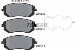 TEXTAR Set Placute Frana, Frana Disc 2386501 Chevrolet Forester Saab 9-2X Subaru Exiga (2386501)