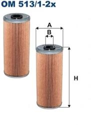 FILTRON Filtru Ulei Om513/1-2X Mercedes-Benz Mk/Ng/O 304/O 330/O 340/O 403/O 404/Sk (OM513/1-2x)