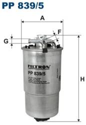 FILTRON Filtru Combustibil Pp839/5 Seat Cordoba/Ibiza Iii Skoda Fabia I/Fabia I Praktik