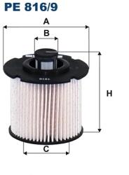 FILTRON Filtru Combustibil Pe816/9 Citroën Berlingo/Berlingo Multispace/C-Elysee/C3 Ii