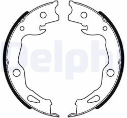 DELPHI Set Saboti Frana Ls2186 Renault Koleos Ii (LS2186)