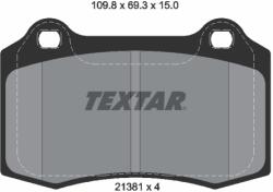 TEXTAR Set Placute Frana, Frana Disc 2138102 Citroën Ds3 Daimler Daimler Xj Ds Ds 3