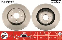 TRW Disc Frana Df7371S Suzuki Grand Vitara Ii
