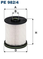 FILTRON Filtru Combustibil Pe982/4 Opel Astra K Vauxhall Astra Mk Vii/Astra Mk Viicombi