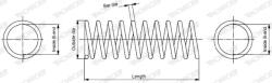 MONROE Arc Spiral Sp2412 Fiat Panda (SP2412)