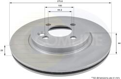 COMLINE Disc Frana Adc1713V Mini Mini (ADC1713V)