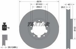 TEXTAR Disc Frana 92324003 Nissan Cabstar/Nt400 Cabstar Renault Trucks Maxity (92324003)