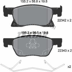TEXTAR Set Placute Frana, Frana Disc 2234201 Chevrolet Cruze Opel Astra K