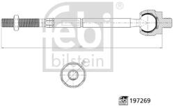 FEBI BILSTEIN Articulatie Axiala, Cap De Bara Axa Fata Dreapta 197269 Bmw X3/X4 (197269)