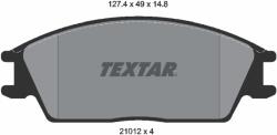 TEXTAR Set Placute Frana, Frana Disc 2101204 Honda Accord Ii Hyundai Getz/Pony/S/Stellar (2101204)