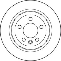 TRW Disc Frana Df4718S Vw California T5/Multivan T5/Touareg/Transporter T5 (DF4718S)