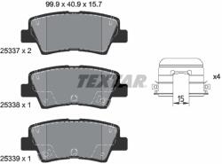 TEXTAR Set Placute Frana, Frana Disc 2533707 Hyundai Elantra V/Elantra Vi/Kona/Sonata Vi
