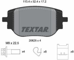TEXTAR Set Placute Frana, Frana Disc 2062501 Citroën Jumpy Iii/Spacetourer Fiat Scudo