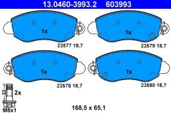 ATE Set Placute Frana, Frana Disc 13.0460-3993.2 Ford Transit/Transit Tourneo (13.0460-3993.2)