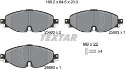 TEXTAR Set Placute Frana, Frana Disc 2568303 Audi A1/A1 Allstreet/A1 City Carver/Q3