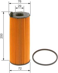 Bosch Filtru Ulei F026407002 Audi A4 B7/A4 B8/A5/A6 C6/A8 D3/Q7 Vw Phaeton/Touareg