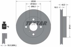 TEXTAR Disc Frana 92103603 Toyota Echo/Platz/Yaris