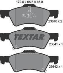 TEXTAR Set Placute Frana, Frana Disc 2364001 Chrysler Ram Van/Voyager / Voyager Iv