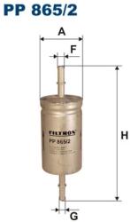 FILTRON Filtru Combustibil Pp865/2 Ford Focus I/Galaxy Iii/Mondeo V/S-Max Jaguar Xf I