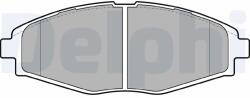 DELPHI Set Placute Frana, Frana Disc Lp1390 Changan Benni/Benni Mini Chery Qq3 Fso Matiz (LP1390)