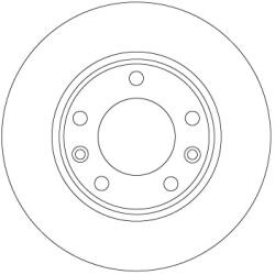 TRW Disc Frana Df6910 Peugeot 308/308 Ii/308 Sw Ii (DF6910)