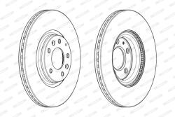 FERODO Disc Frana Ddf1880C Mazda 6 (DDF1880C)