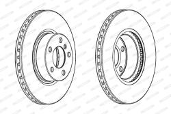 FERODO Disc Frana Ddf2314C-1 Bmw X3/X4