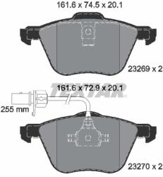 TEXTAR Set Placute Frana, Frana Disc 2326903 Ford Galaxy I/Galaxy Mk I Seat Alhambra (2326903)