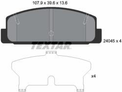 TEXTAR Set Placute Frana, Frana Disc 2404501 Haima (Faw) Family Ii Mazda 323 F Vi/6 (2404501)