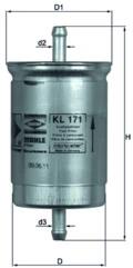 KNECHT Filtru Combustibil Kl171 Ford Maverick Infiniti G20/I30/M30/Q45 I/Q45 Ii/Qx4 (KL171)