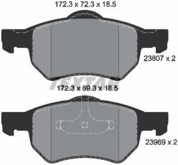 TEXTAR Set Placute Frana, Frana Disc 2380701 Chrysler Ram Van/Voyager / Voyager Iii