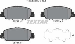 TEXTAR Set Placute Frana, Frana Disc 2579201 Honda Accord Ix/Accord X/Civic Xi/Hr-V