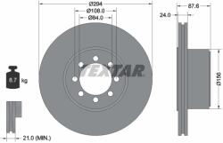 TEXTAR Disc Frana 92171700 Iveco Daily Iv/Daily V/Daily Vi