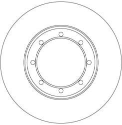 TRW Disc Frana Df6372 Renault Master Iii (DF6372)