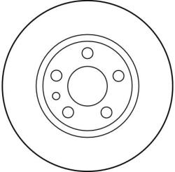 TRW Disc Frana Df2754 Citroën Evasion/Jumpy I Fiat Scudo/Ulysse Peugeot 806/Expert