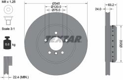 TEXTAR Disc Frana 92182525 Bmw 5/6 (92182525)
